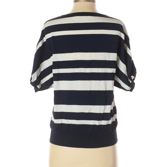Striped 3/4 sleeve sweater - Picture 2 of 2